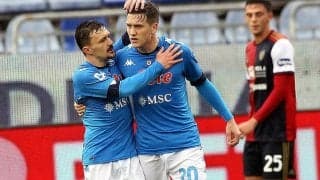 ジエリンスキのドッピエッタなどで4発快勝ナポリが4戦ぶりの白星!　ラツィオは下位ジェノア相手に痛恨ドロー…《セリエA》