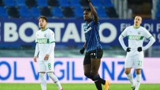 D・サパタのドッピエッタなど5発のアタランタがサッスオーロに完勝《セリエA》