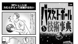 月バス２月号の『まんがバスケットボール技術事典』は…