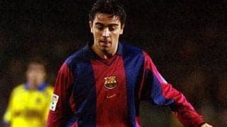 バルサのレジェンドMFチャビがリーガ初ゴールで不振に喘ぐチームを救う【ファースト・ゴールズ】