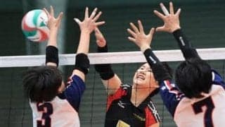 奈良文化、一致団結で２回戦進出／春高バレー