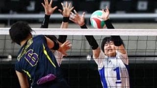 【春高バレー・山梨】帝京三　粘るもあと一歩