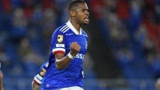 横浜FMで22試合13ゴールのジュニオール・サントスが広島に完全移籍！「タイトルへチーム一丸となって」