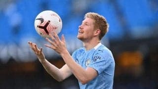 シティとデ・ブライネの交渉は難航、メッシ獲得の資金確保が影響か