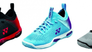 ヨネックス、着地安定性とグリップ力を向上した激しいフットワークを支えるバドミントンシューズ発売