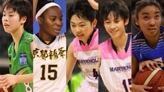 大会ベスト5…優勝した四日市メリノール学院中学から東紅花、福王伶奈が選出／Jr.ウインターカップ女子