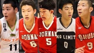 大会ベスト5…優勝した秋田市立城南中学からは小川瑛次郎、佐々木陸の両エースが選出／Jr.ウインターカップ男子