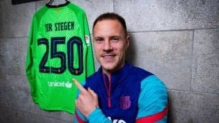 “250”の数字に到達したテア・シュテーゲン バルサ歴代5位の記録を達成！