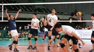 市尼崎、粘り及ばず　春高バレー