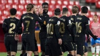 難敵グラナダを一蹴したバルサ ２ゴールの「10」と「7」に文句なしの最高評価