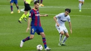 ブスケツがバルサで600試合出場達成、メッシら3選手に次ぐ記録