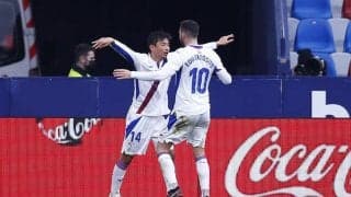 乾が今季初弾もエイバル、レバンテとの中位対決は逆転負け《ラ・リーガ》