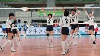 就実、日本一！ノーシードから２５大会ぶり女王／春高バレー