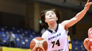 苦しい戦いが続く山梨クィーンビーズ、キャプテンの水野菜穂「一戦一戦を大切に、自分たちのバスケットを表現していきたい」