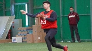 楽天ドラ5入江が新人合同トレ離脱＆左肩手術へ　地元・仙台育英出身の大型遊撃手