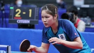 関西学生チャンピオン皆川優香、“怪童”張本美和に勝利　張本「実力が足りなかった」