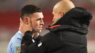 4連勝のシティ、グアルディオラは先制点のフォーデン称賛「24時間フットボールのために生きている」