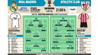 決勝でバルサと戦うのは！？マドリー対ビルバオの予想先発