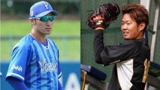 「最高過ぎ」「胸熱」　DeNA伊藤光、自主トレで阪神西勇と“ノーノーバッテリー”復活
