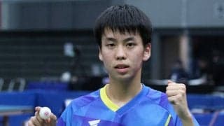 卓球全日本ジュニア男子　同校対決制し初Vの濵田一輝「信じられない」