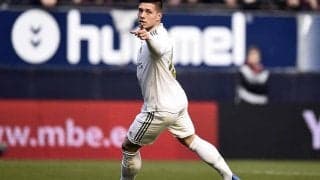 ヨビッチが古巣フランクフルトに帰還!　マドリーから今季終了までのレンタルで加入