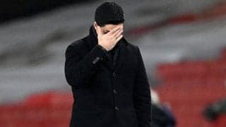 連勝ストップのアーセナル、アルテタ監督は「新鮮さと閃きの欠如」を悔やむ