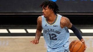 昨季の新人王ジャ・モラントが左足首ネンザから日本時間16日のウルブズ戦で復帰か？