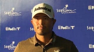 小平智、2日目は「パターを修正してビッグスコアにつなげたい」