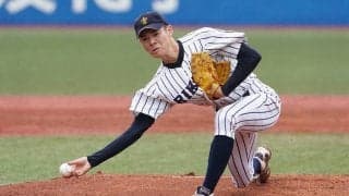 「球が速く見える」「美しい」　オリ・ドラ4中川颯の“サブマリン”ブルペンを公開