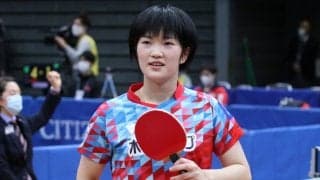 木原美悠vs平野美宇、2年前の再戦は木原に軍配　平野は16強で復帰戦終える
