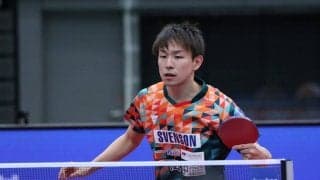 丹羽孝希「若い選手は卓球が違う」 粘着ラバー使用など試行錯誤も20歳に苦杯