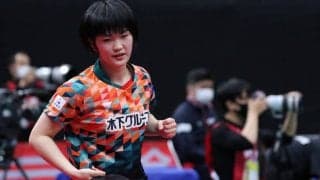 16歳の木原美悠「もちろん勝つことが目標」　快勝で石川佳純の待つ準決勝へ