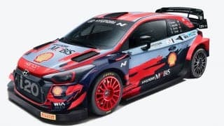 ヒュンダイ、i20クーペWRCの2021年カラーリングを発表
