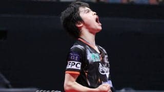 森薗、及川が初V目指し決勝進出　敗れた田中、吉田は相手称えるコメント＜卓球全日本男子＞