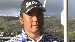 松山英樹はショットに手応え！　5打差は「まだチャンスある」