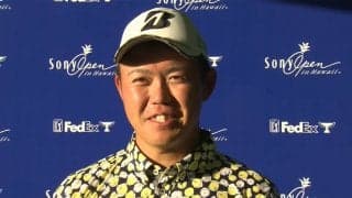 木下稜介、最終日へ意気込み「明日こそ『65』以下で回れるように」