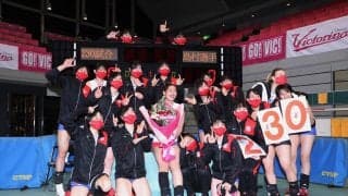 NECの島村がV通算230試合出場達成