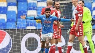 ナポリがヴィオラに決定力の差を見せつける6発圧勝!　インシーニェのドッピエッタ含め5選手がゴール《セリエA》