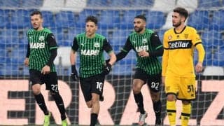 サッスオーロ、土壇場PK弾で降格圏パルマにドロー《セリエA》