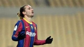 2ゴールするも敗れたグリーズマン “怒り”を露わ「イライラしている」