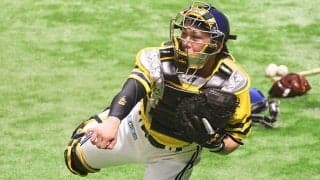 一流捕手はどんな練習を？　鷹・甲斐の自主トレ“全貌”動画にファン納得「イイ感じ」