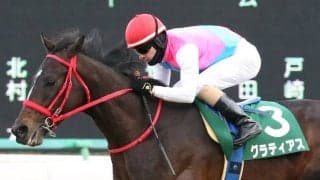 【京成杯】ルメール「素晴らしい手応え」グラティアスがデビュー2連勝