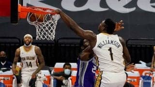 【NBA】ザイオンは「実在するモンスター」　技術も光る豪快ダンクに米反響「ハンマータイム」