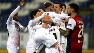 イブラヒモビッチのドッピエッタでミランが快勝、首位を堅守《セリエA》