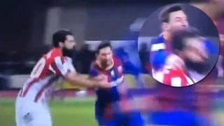 メッシは殴ったのか...バルサ側は処分の軽減を要請へ