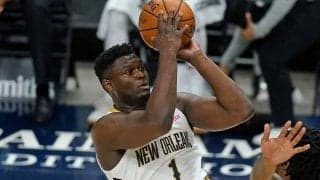 【NBA】ザイオンが“ぶつかり合い”完勝　120kg相手の空中戦に米衝撃「これは信じられない」