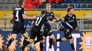 堂安が遠藤航の前で今季3点目、全3ゴールに絡む大活躍でビーレフェルトが快勝《ブンデスリーガ》