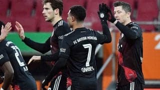 バイエルンが連勝で前半戦最終戦を飾る! 相手のPK失敗に救われる苦しい内容も勝負強さ発揮《ブンデスリーガ》