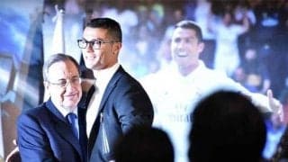 C・ロナウドとレアル会長がユヴェントス施設で再会！？「フレンドリーに会話」