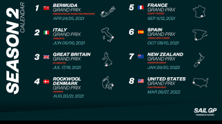 SailGPシーズン2スケジュール発表。米スピットヒルも参戦